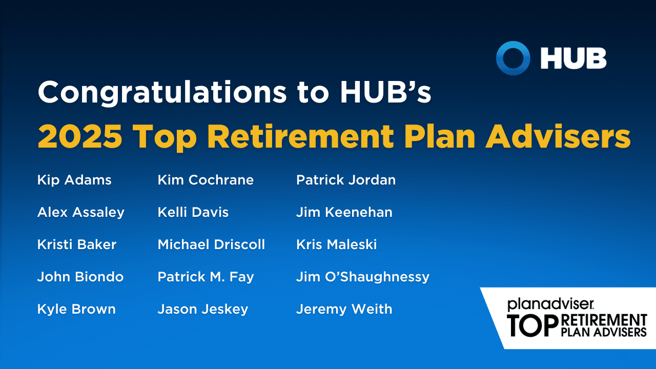 15 HUB RPW Advisors Recognized as PLANADVISER 2025 Top Retirement Plan Advisers