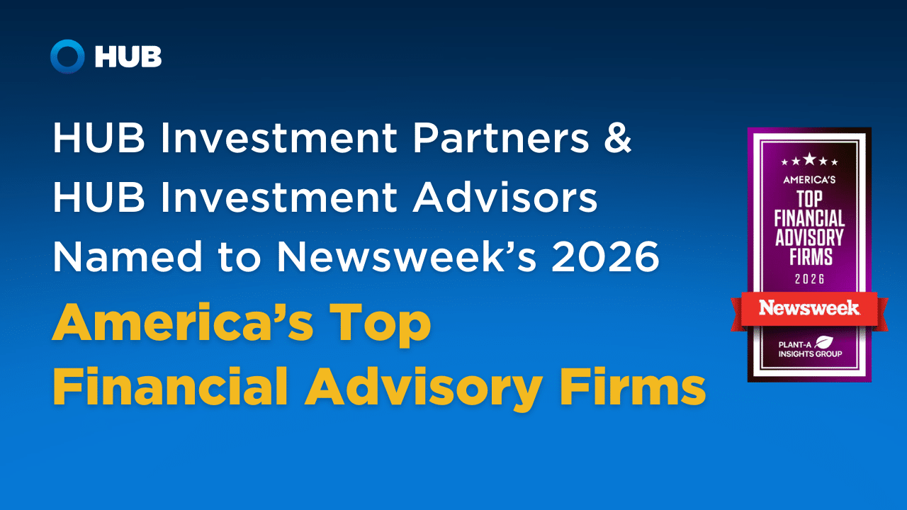 HUB Investment Partners and HUB Investment Advisors Named to Newsweek’s America’s Top Financial Advisory Firms 2026